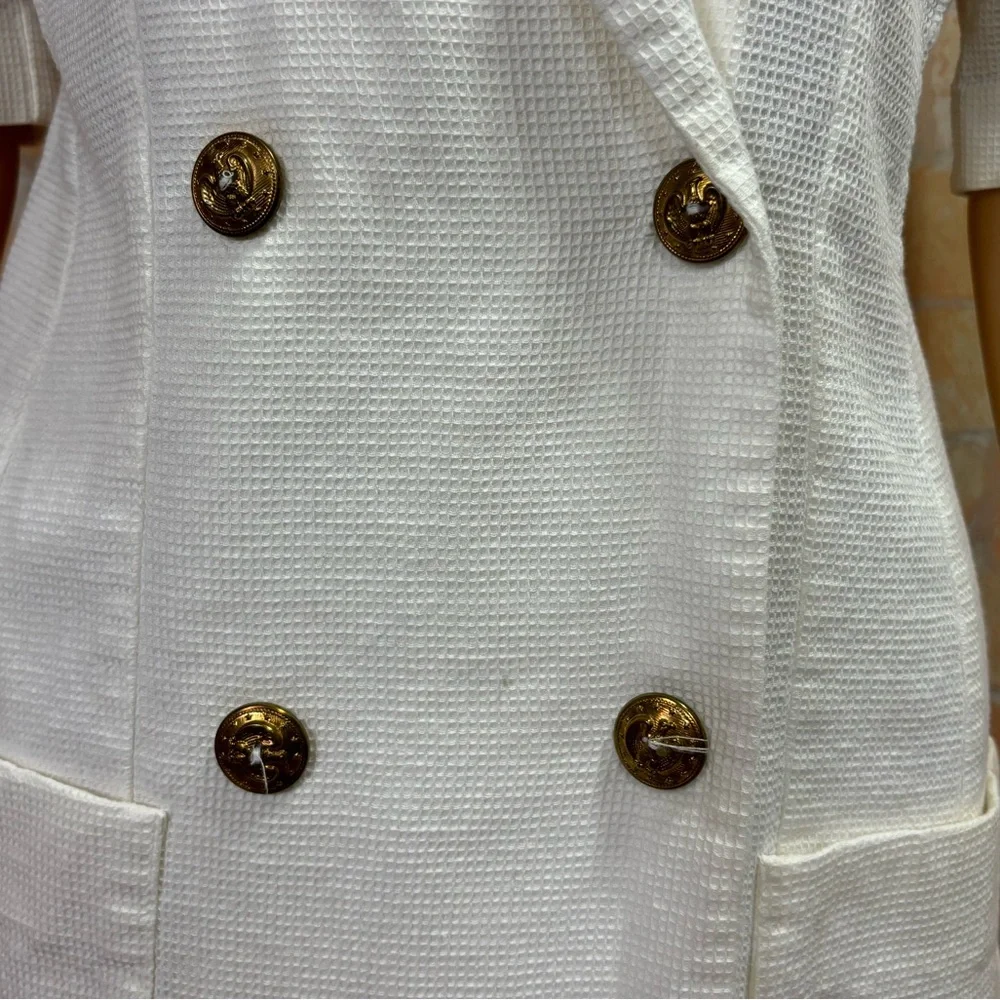 Avon Fashions Vintage 80’s Waffle Textured Blazer‎ Skirt Suit